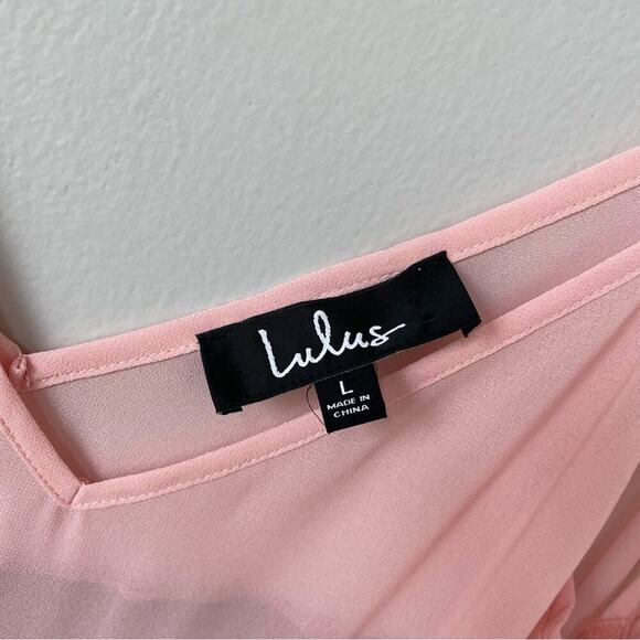 Lulu’s Seaside Retreat Color Block Sheer Maxi Coverup Dress - Picture 3 of 6